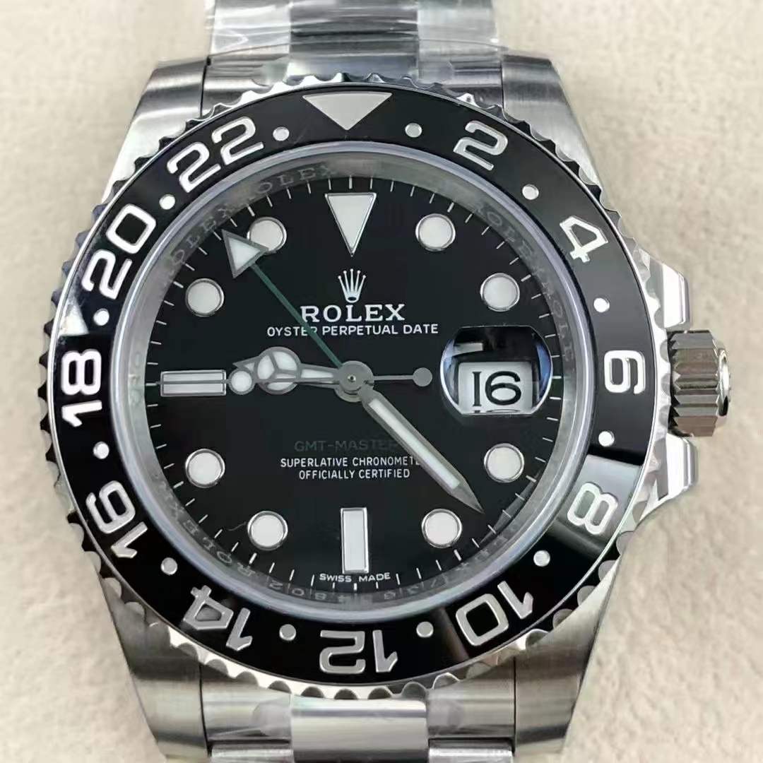 GMT-Master II 116710 LN Black Ceramic 904L Steel Clean Factory Best ...