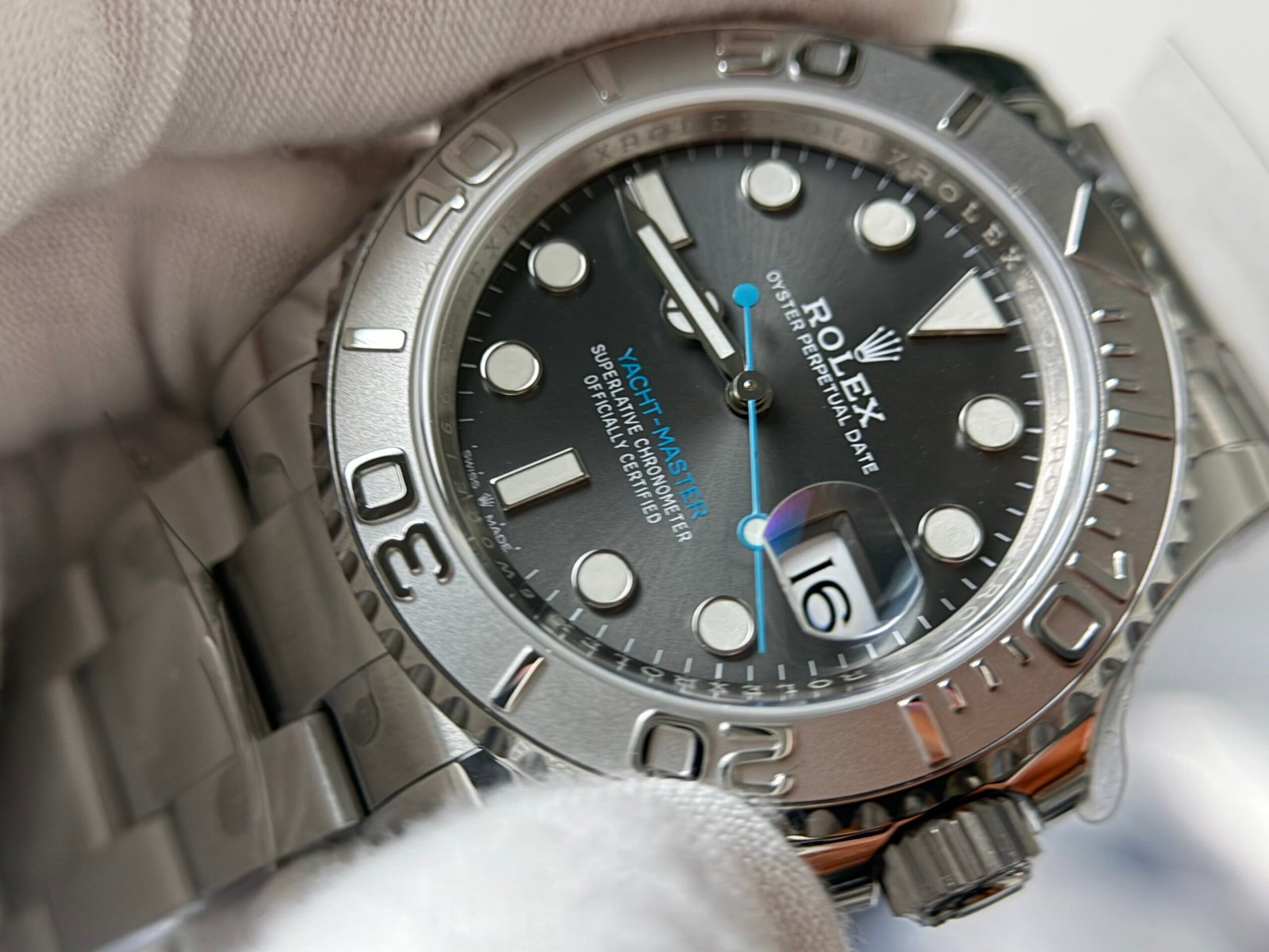Yacht-Master 126622 VS Factory 1:1 Best Edition 904L Steel Gray Dial on SS Bracelet DD3235 - Image 6