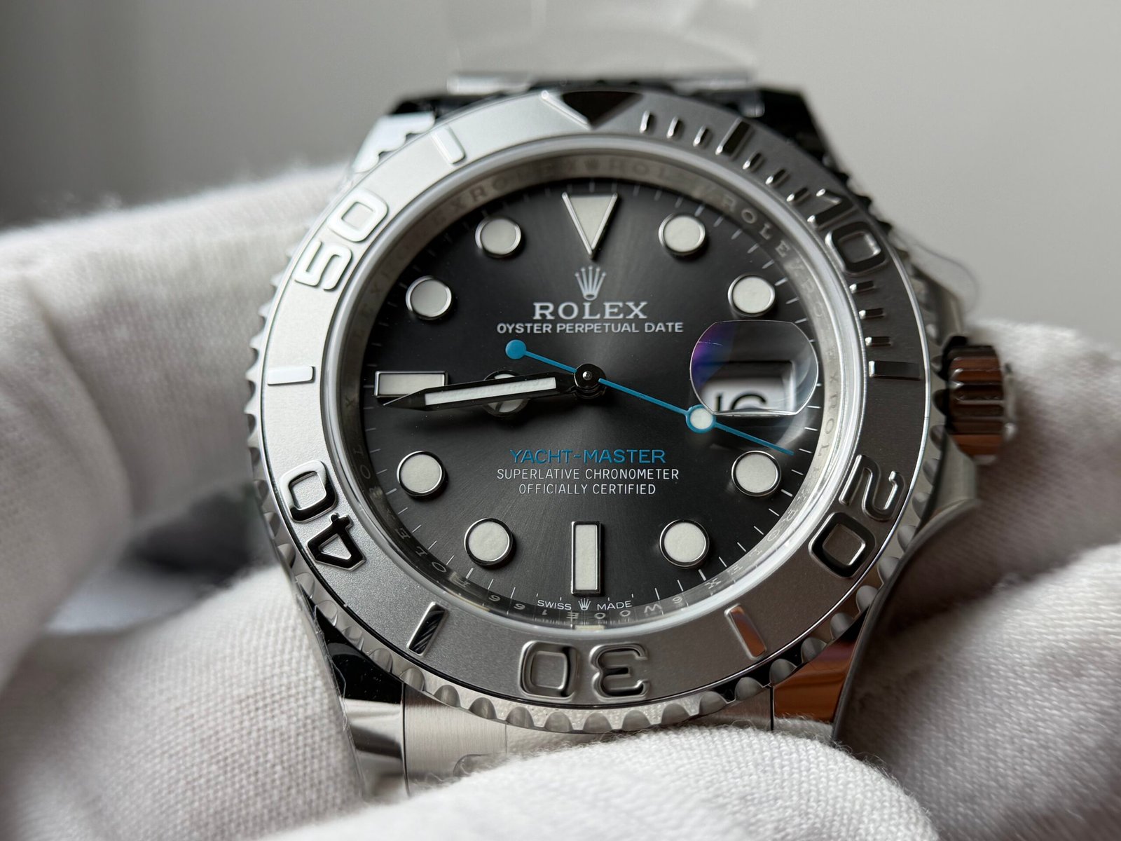 Yacht-Master 126622 VS Factory 1:1 Best Edition 904L Steel Gray Dial on SS Bracelet DD3235 - Image 7