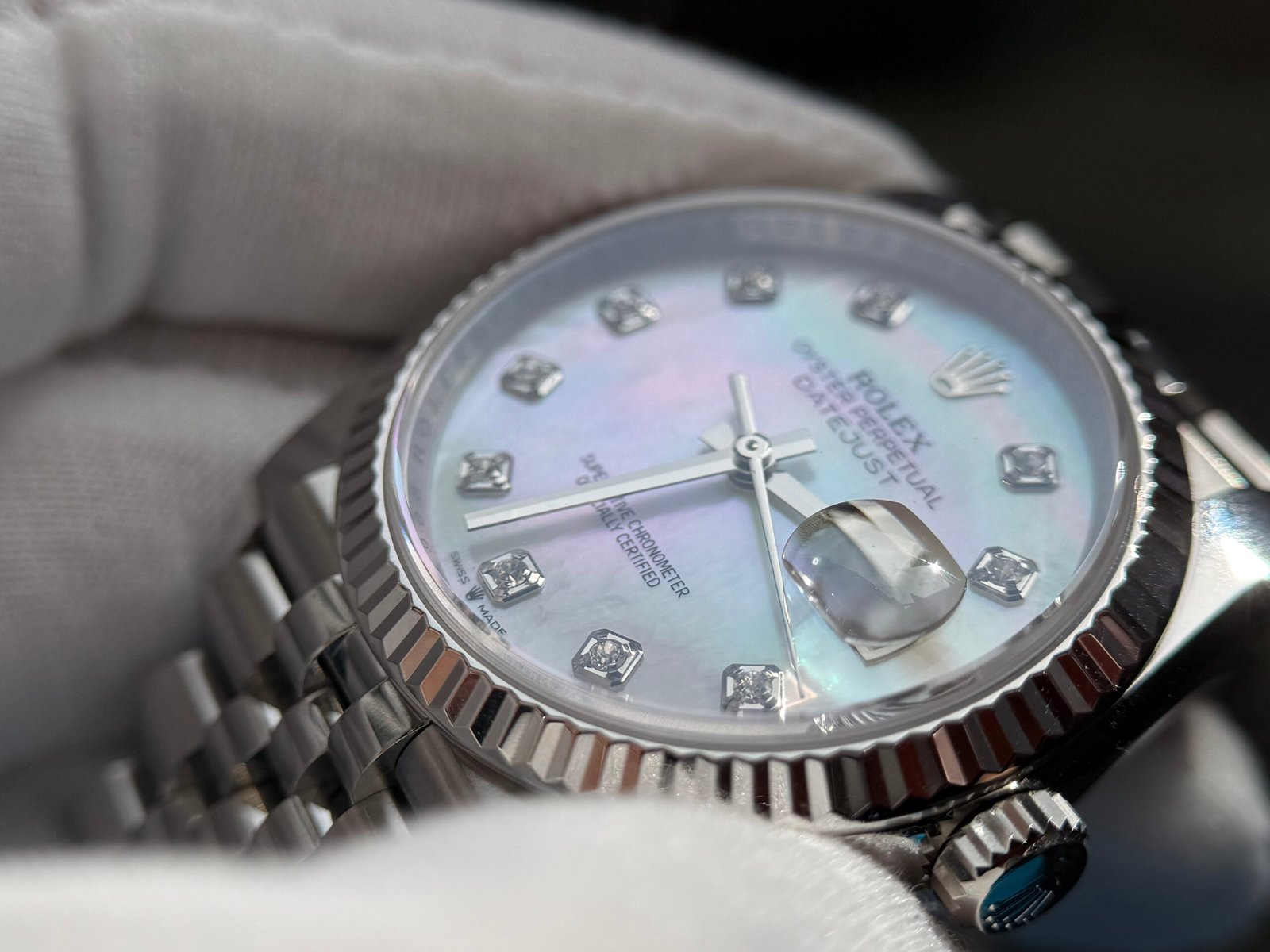 DateJust 41 and 36 126334 1:1 Best Edition 904L Steel MOP Diamond Dial on Jubilee Bracelet DD3235