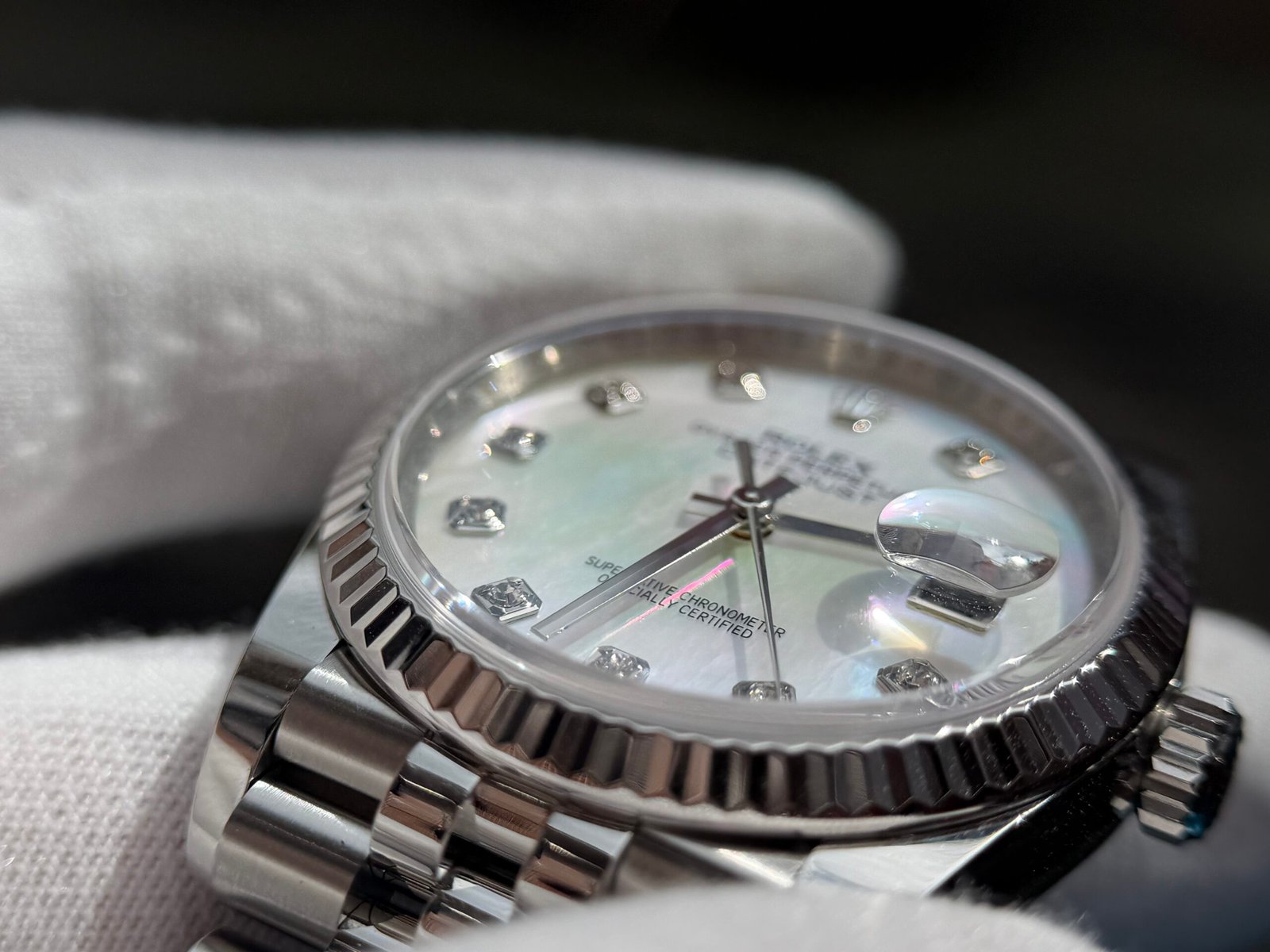 DateJust 41 and 36 126334 1:1 Best Edition 904L Steel MOP Diamond Dial on Jubilee Bracelet DD3235 - Image 9