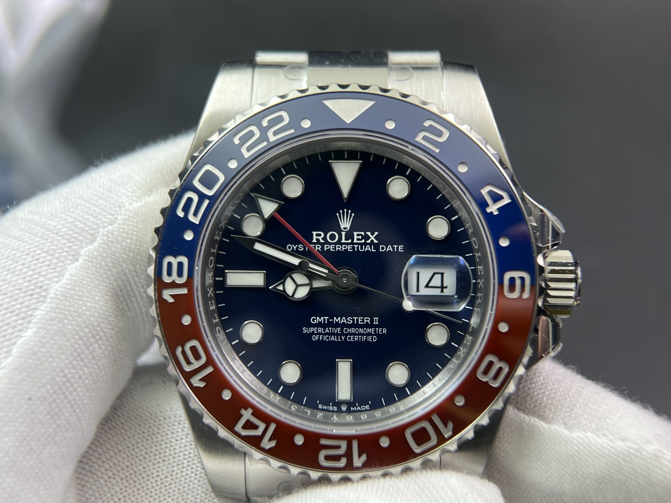 GMT Master II 126719 BLRO Red/Blue Ceramic 904L SS Clean Factory 1:1 ...