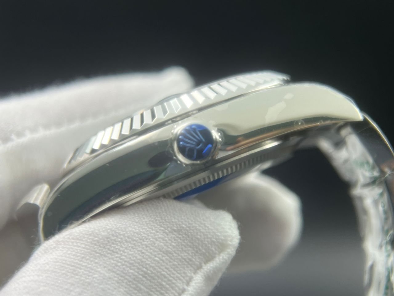 Sky-Dweller 326934 904L SS ZF 1:1 Best Edition Green Dial on SS Jubilee Bracelet A2824 - Image 12