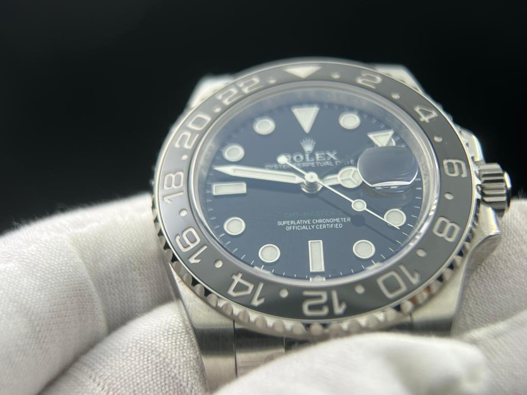 GMT-Master II 126710 GRNR Black/Gray Ceramic 904L Steel Clean 1:1 Best Edition on Jubilee and Oyster DD3285 - Image 5