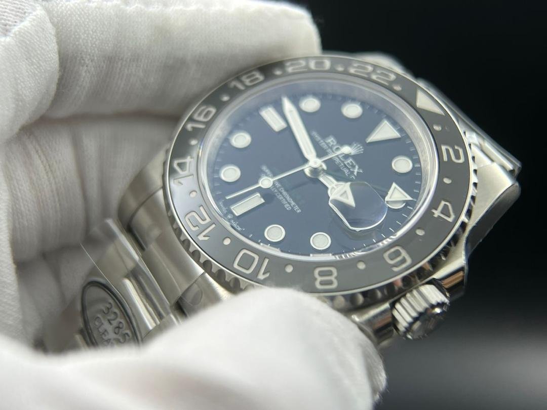 GMT-Master II 126710 GRNR Black/Gray Ceramic 904L Steel Clean 1:1 Best Edition on Jubilee and Oyster DD3285 - Image 9