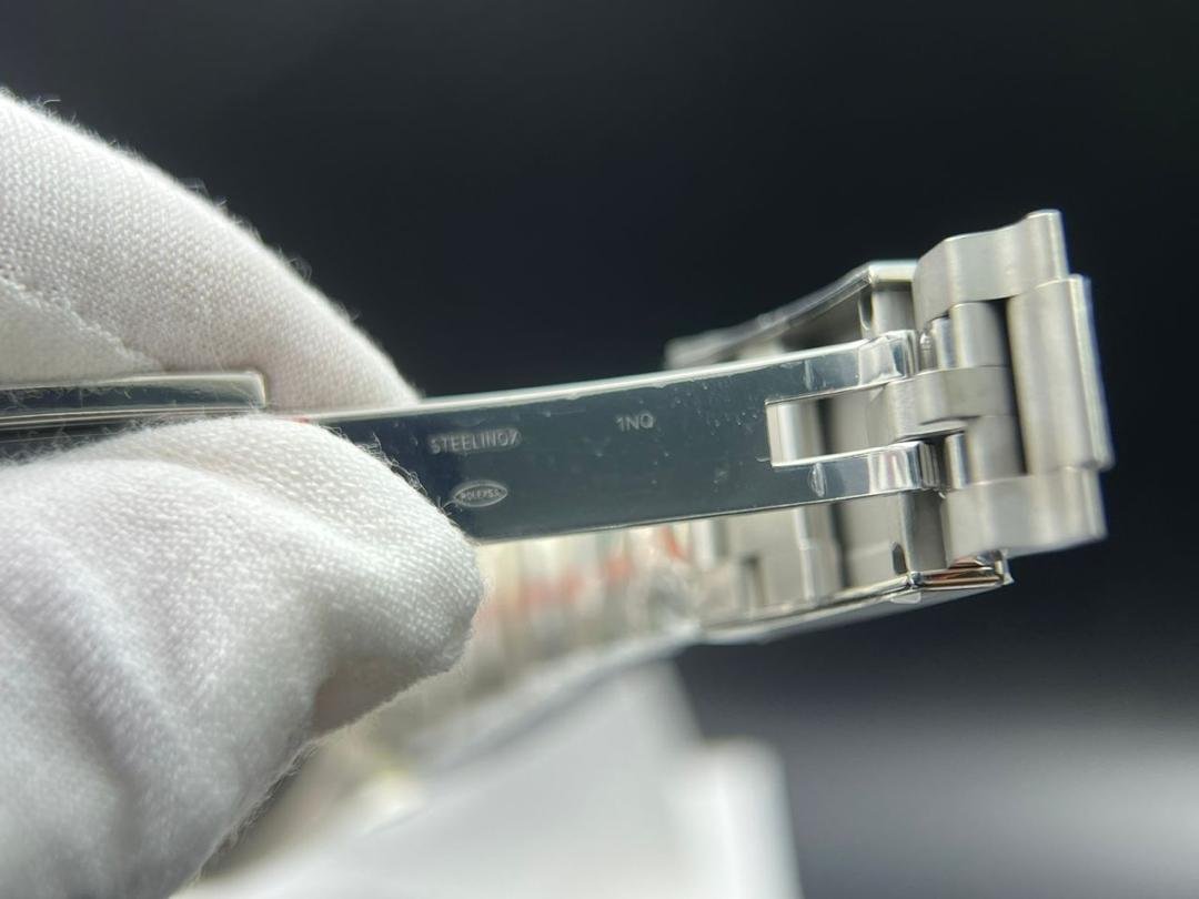 GMT-Master II 126710 GRNR Black/Gray Ceramic 904L Steel Clean 1:1 Best Edition on Jubilee and Oyster DD3285 - Image 15