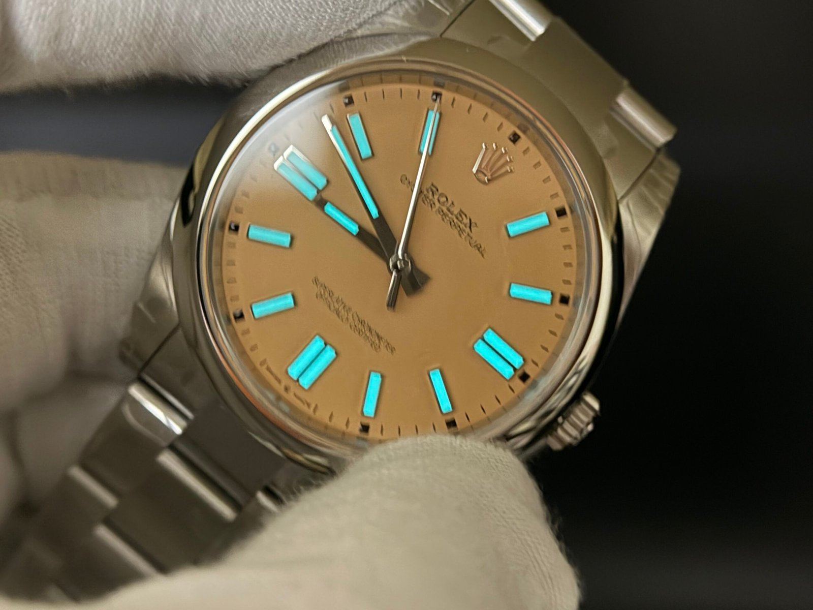 Oyster Perpetual 134300 41mm 904L VSF 1:1 Best Edition Cream Dial On SS Bracelet 3230 - Image 8