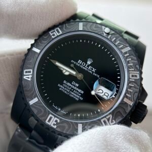 Submariner DIW 40mm 904L DLC/DLC Black Dial VSF VS3135