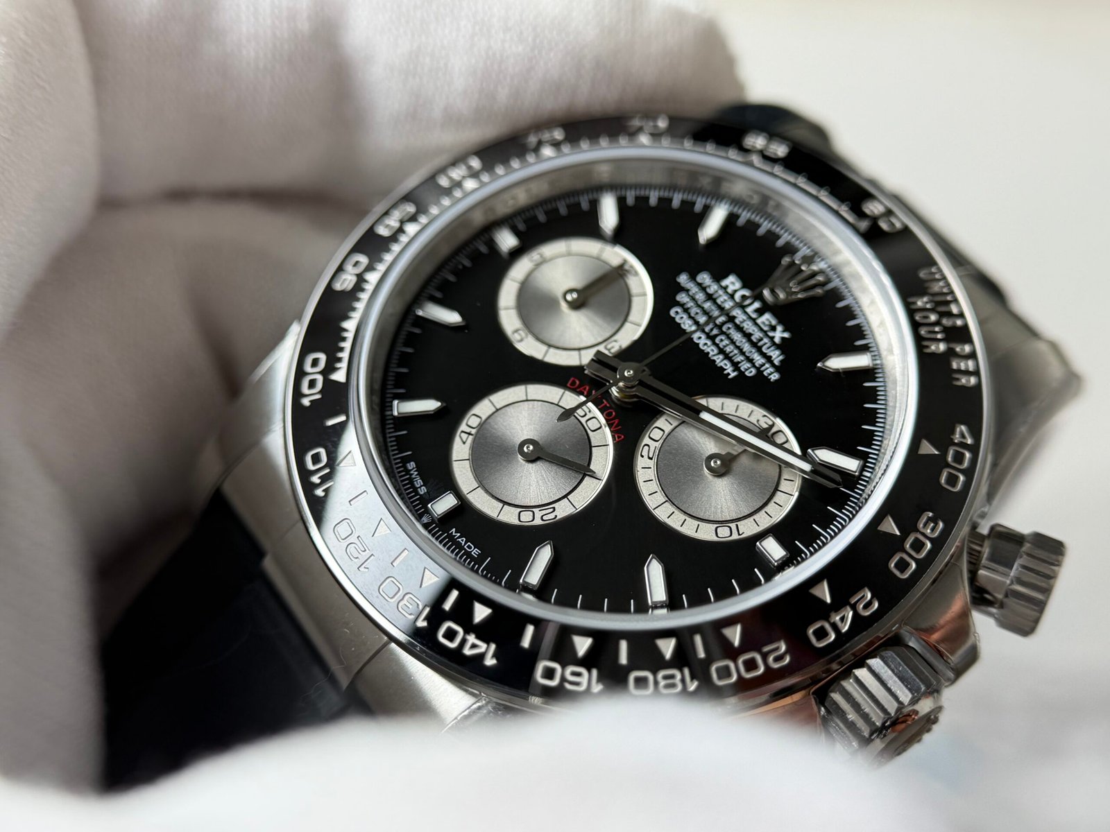 Daytona 126519 40mm SS/RU Black/Stk V2 DD4131 136 grams