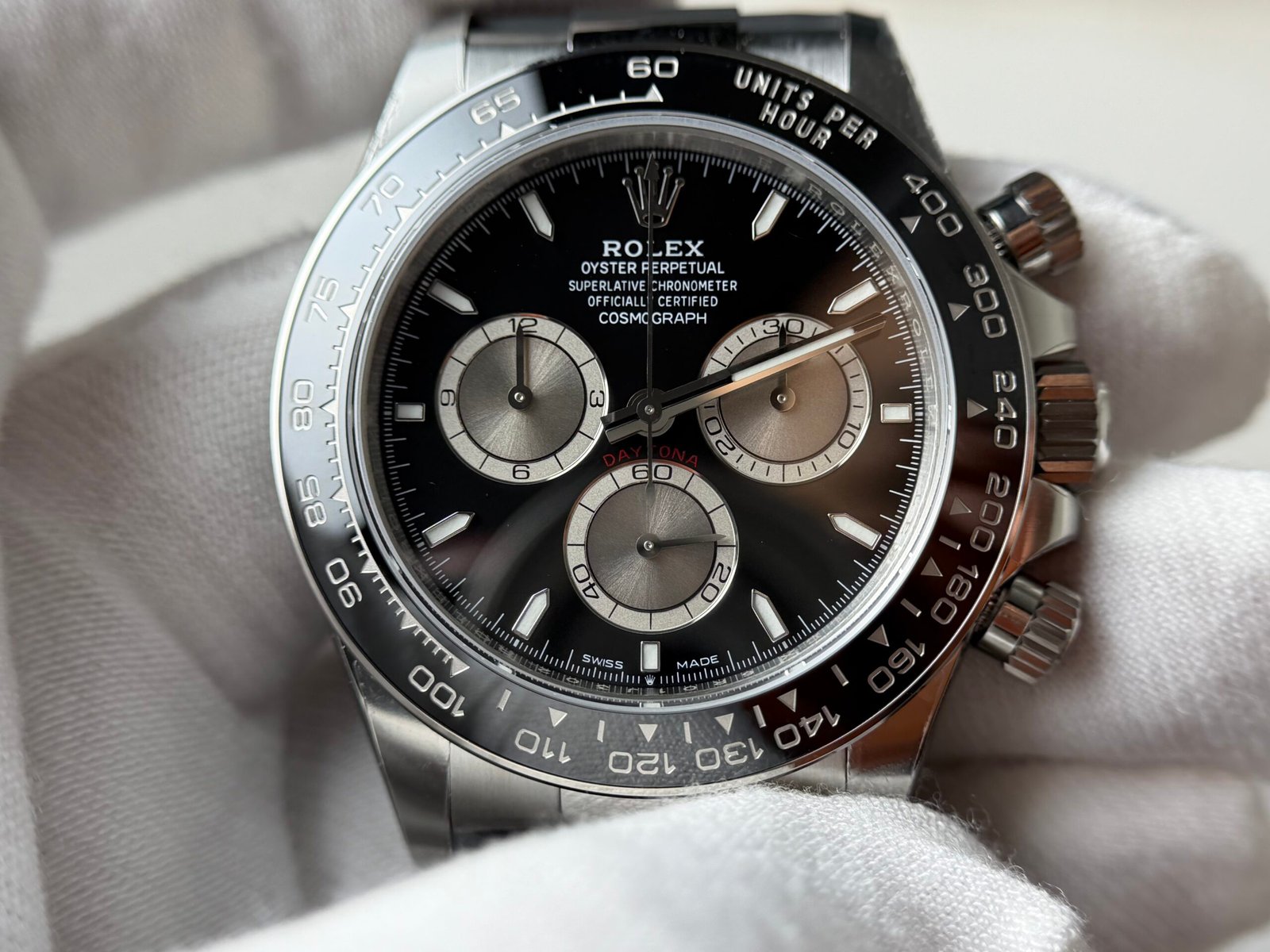 Daytona 126519 40mm SS/RU Black/Stk V2 DD4131 136 grams - Image 8