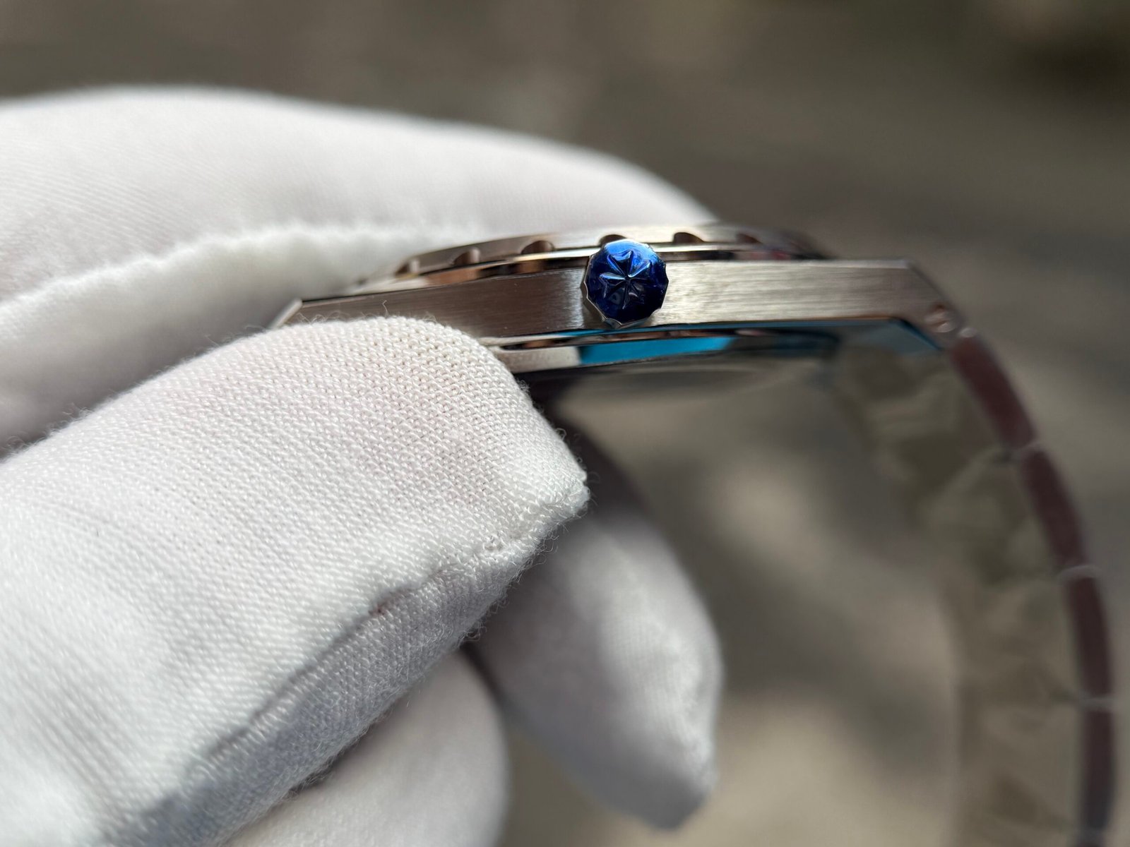 VACHERON CONSTANTIN Historiques 222 4200H/222A 37mm SS/SS Blue Dial PPF A2455 - Image 9