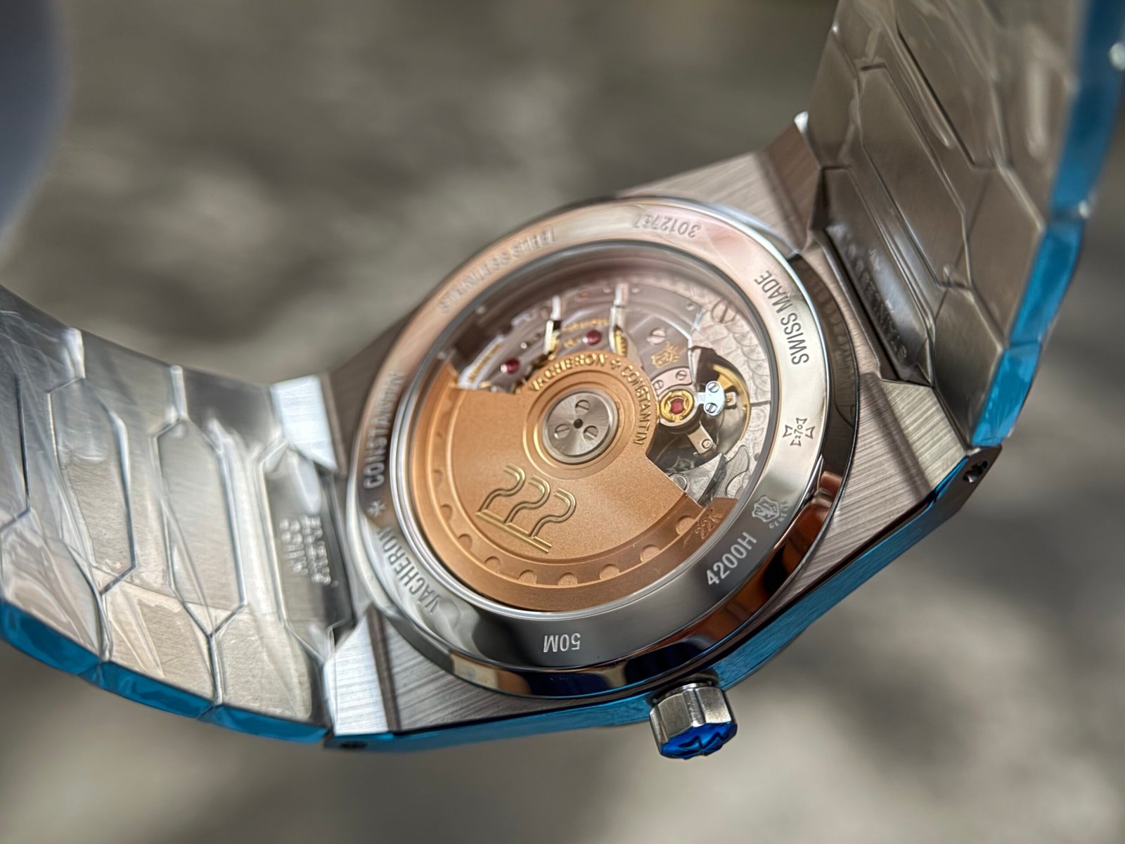 VACHERON CONSTANTIN Historiques 222 4200H/222A 37mm SS/SS Blue Dial PPF A2455 - Image 13