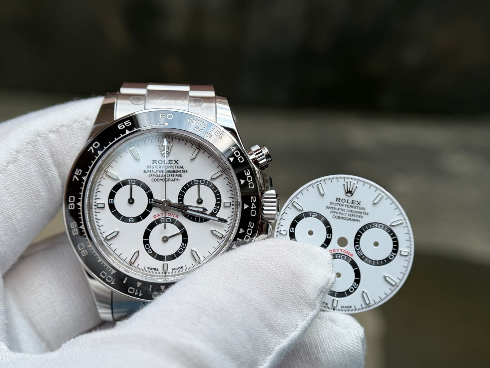 Daytona 126500 Panda 1:1 Best Edition Upgraded dial and hands and crystal and polish