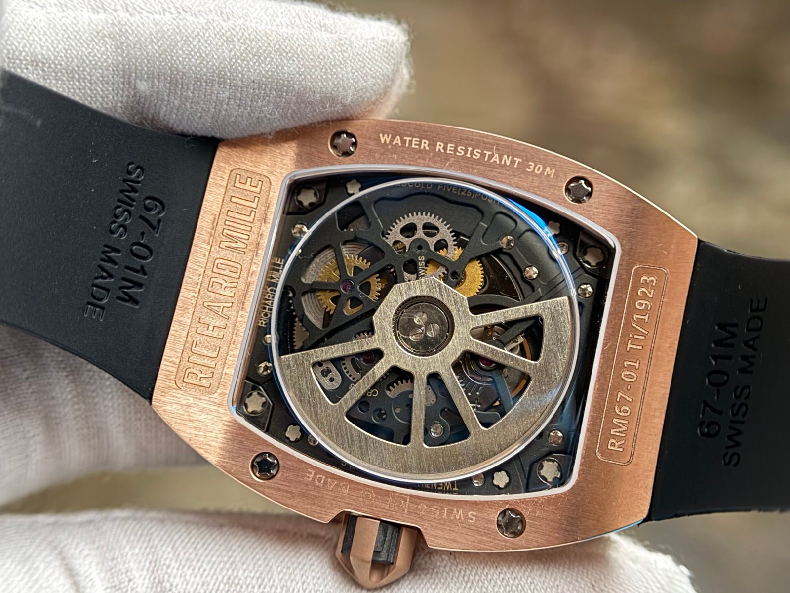 Richard Mille RM 67-01 Extra Flat Rose Gold - Image 17
