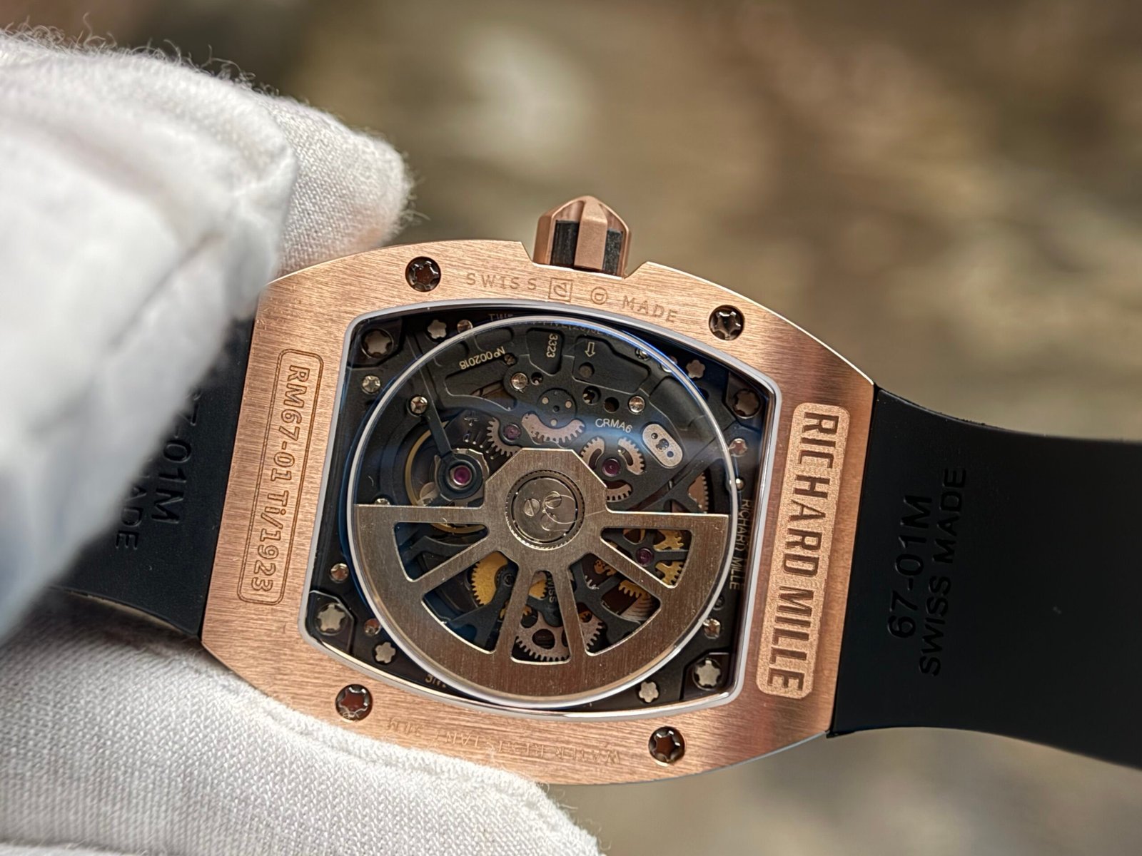 Richard Mille RM 67-01 Extra Flat Rose Gold - Image 18