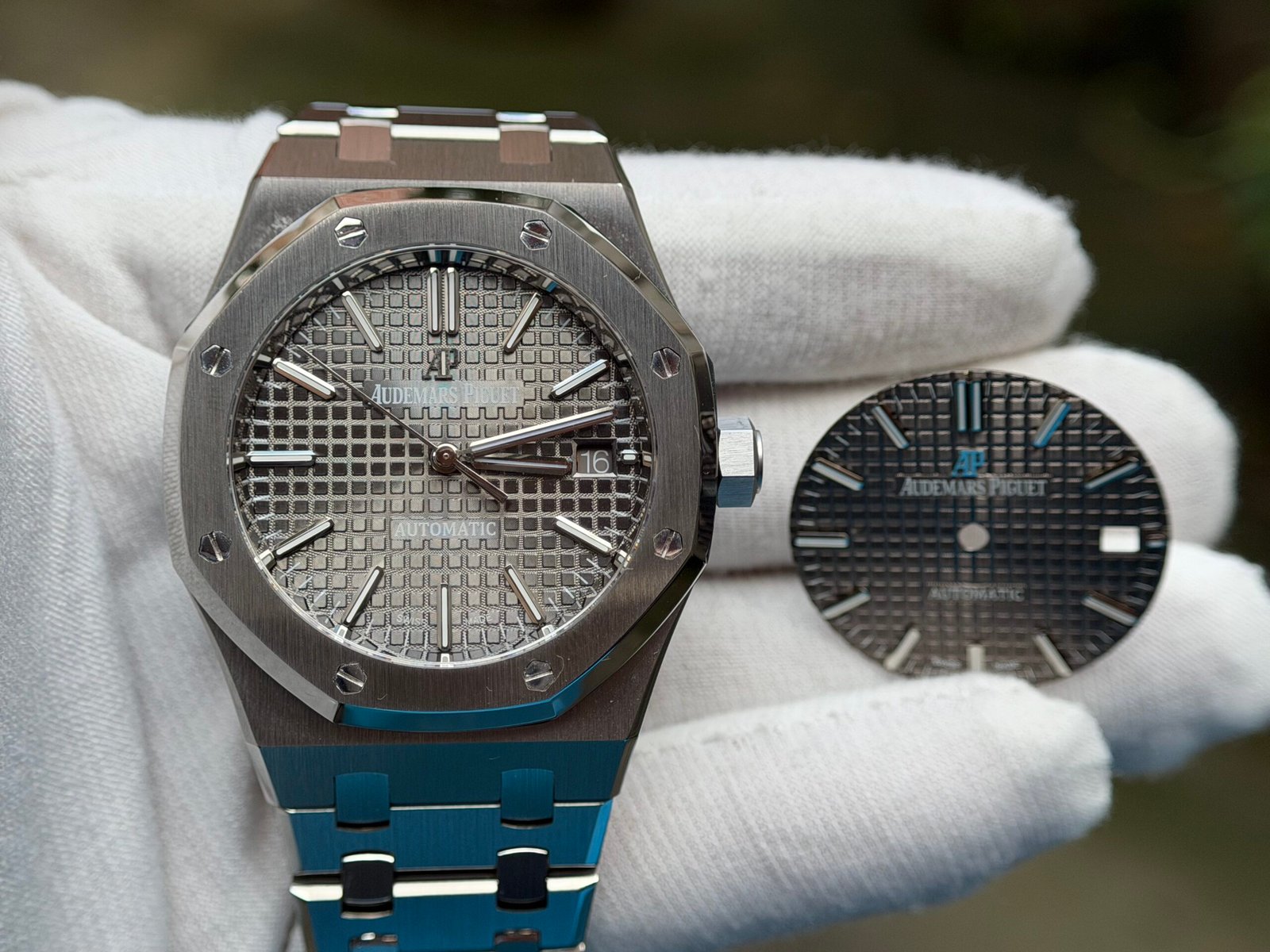 Royal Oak 37mm 15450 SS upgrade gray dial - Image 3