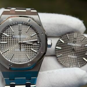 Royal Oak 37mm 15450 SS upgrade gray dial