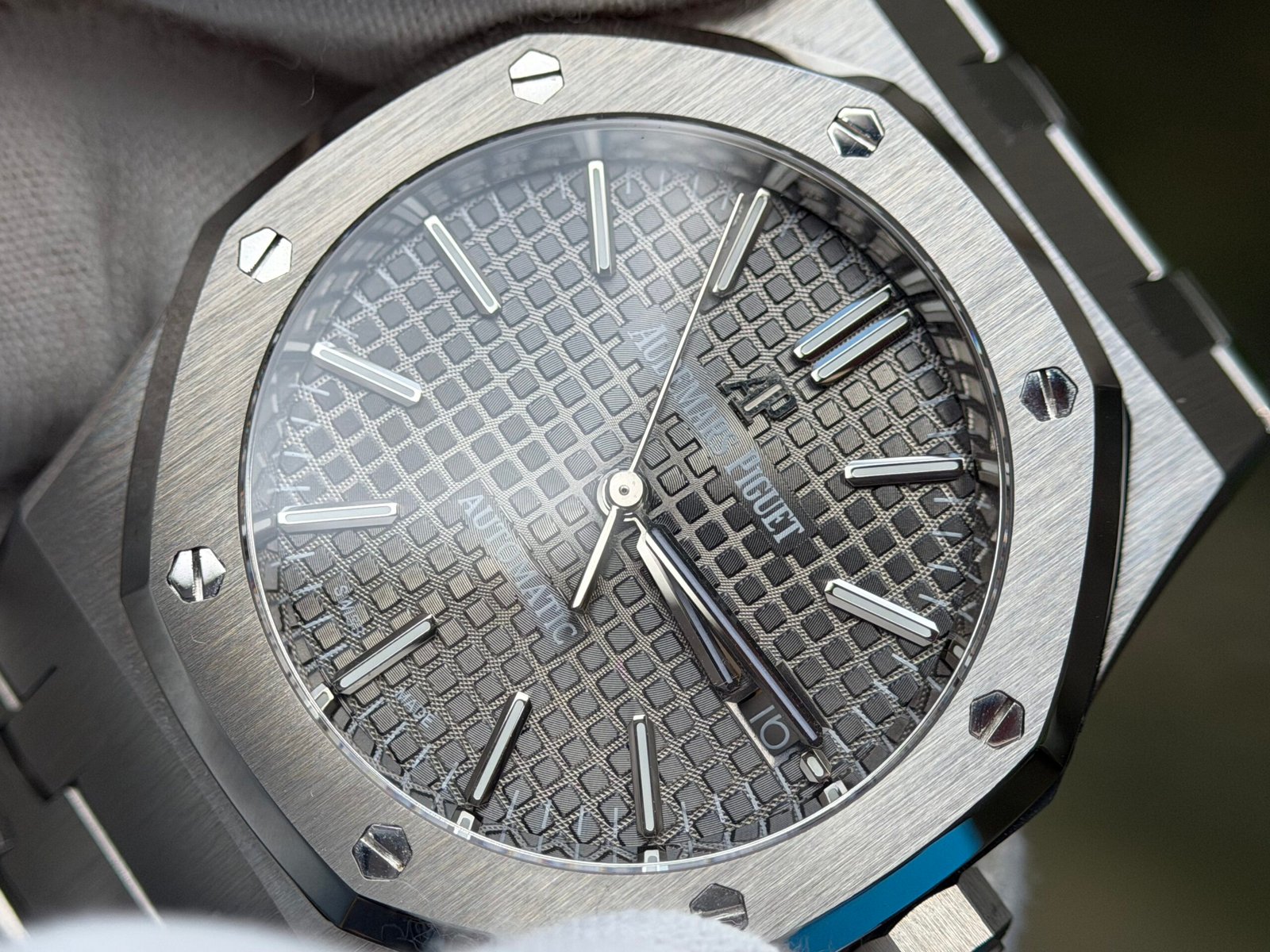 Royal Oak 37mm 15450 SS upgrade gray dial - Image 10