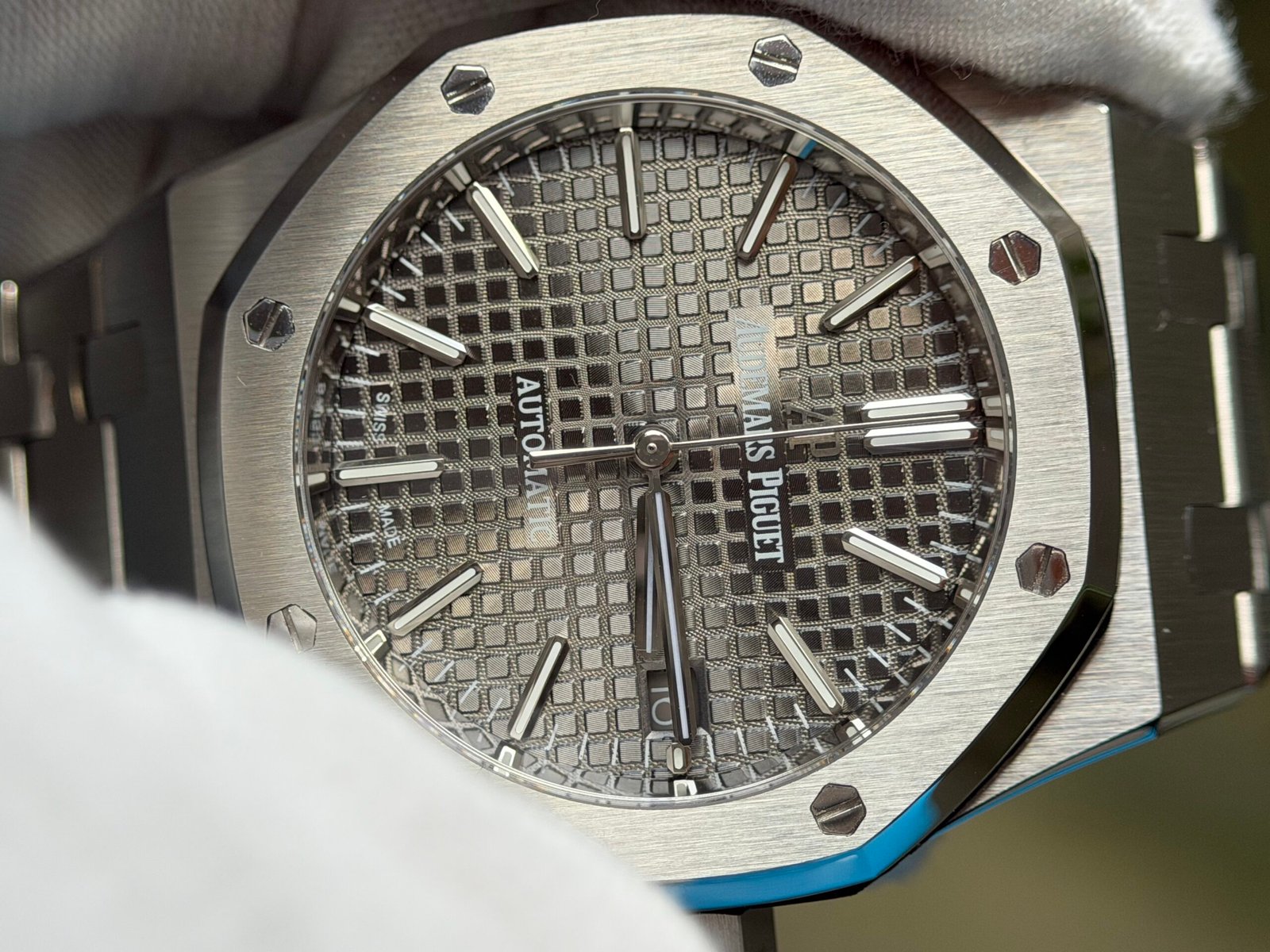 Royal Oak 37mm 15450 SS upgrade gray dial - Image 12