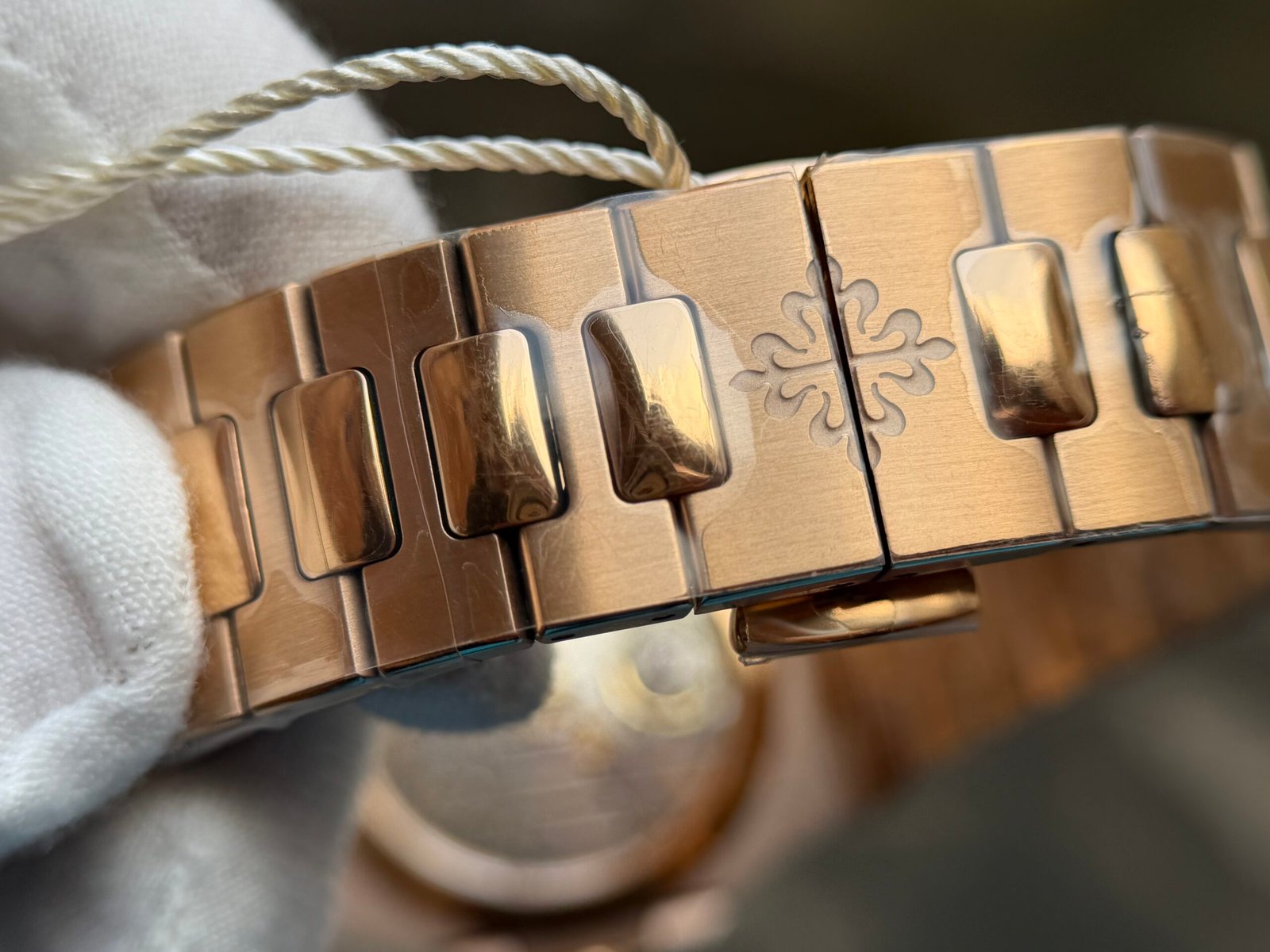 Nautilus 5712 PPF SS 1:1 RG/RG Brownl on SS Bracelet A240 Super Clone - Image 16