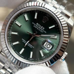 DateJust 41 126334 VSF 1:1 Best Edition 904L Steel Mint Green Dial on Jubilee Bracelet DD3235