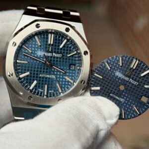 Royal Oak 37mm 15450 SS upgrade blue dial