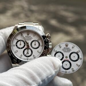 Daytona 116500 Panda 904L SS Case and Bracelet upgraded White Dial