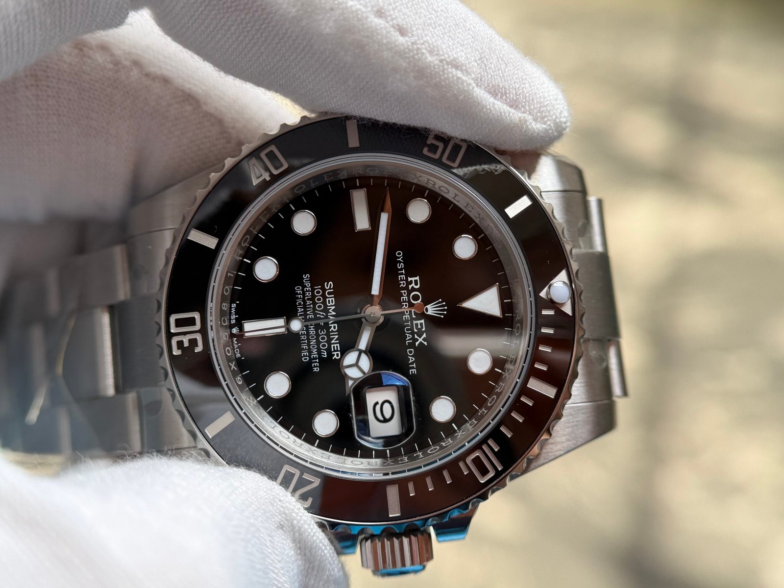 Submariner 41mm 126610 LN Black Ceramic 904L Steel VSF 1:1 Best Edition VS3235 - Image 5