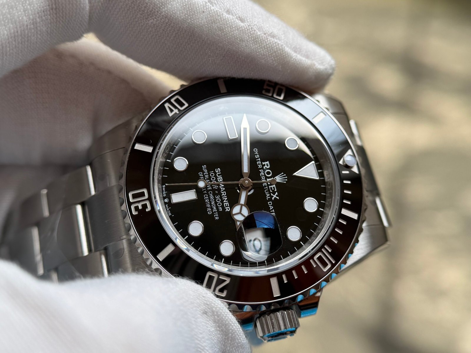 Submariner 41mm 126610 LN Black Ceramic 904L Steel VSF 1:1 Best Edition VS3235 - Image 6