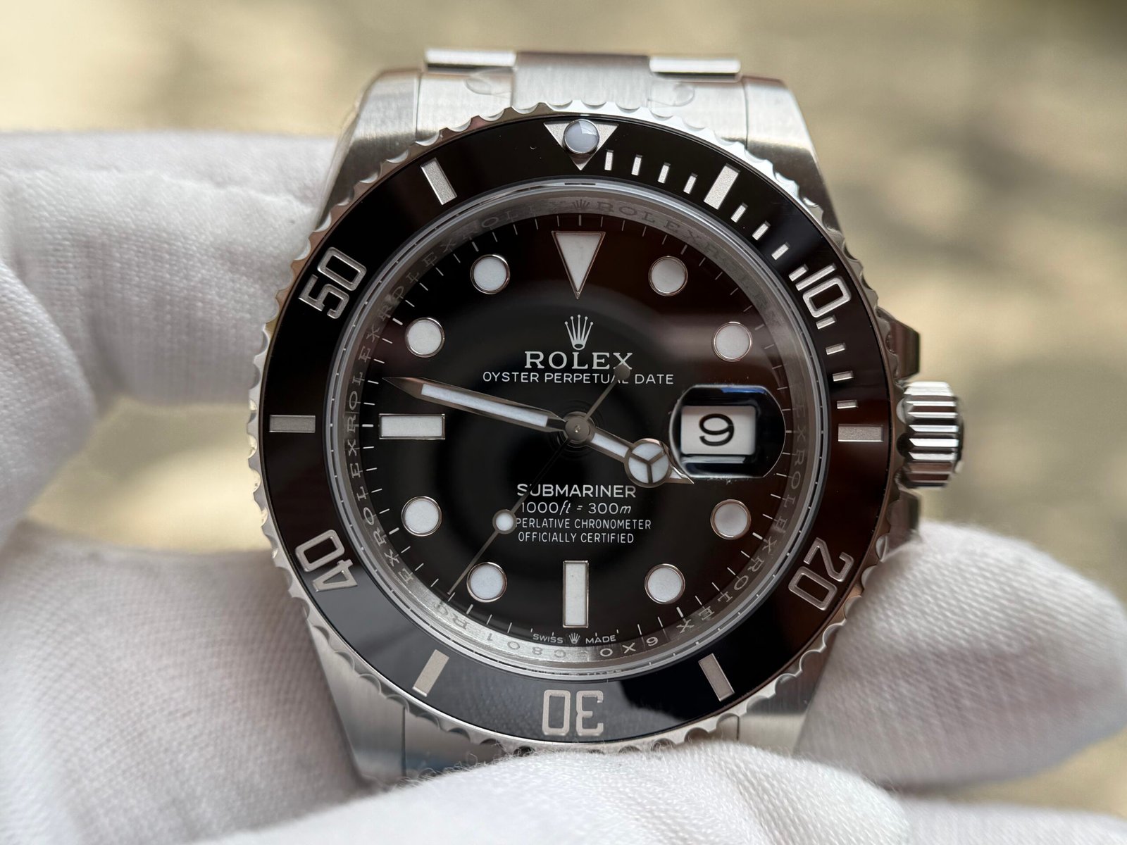 Submariner 41mm 126610 LN Black Ceramic 904L Steel VSF 1:1 Best Edition VS3235 - Image 8