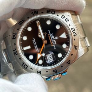 Explorer II 42mm 226570 QF  1:1 Best Edition Black Dial on 904L SS Bracelet DD3285