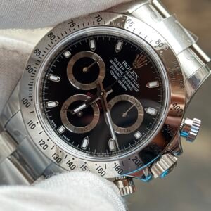 Daytona 116520 1:1 Best Edition 904L SS Case and Bracelet Black Dial VSF SA4130