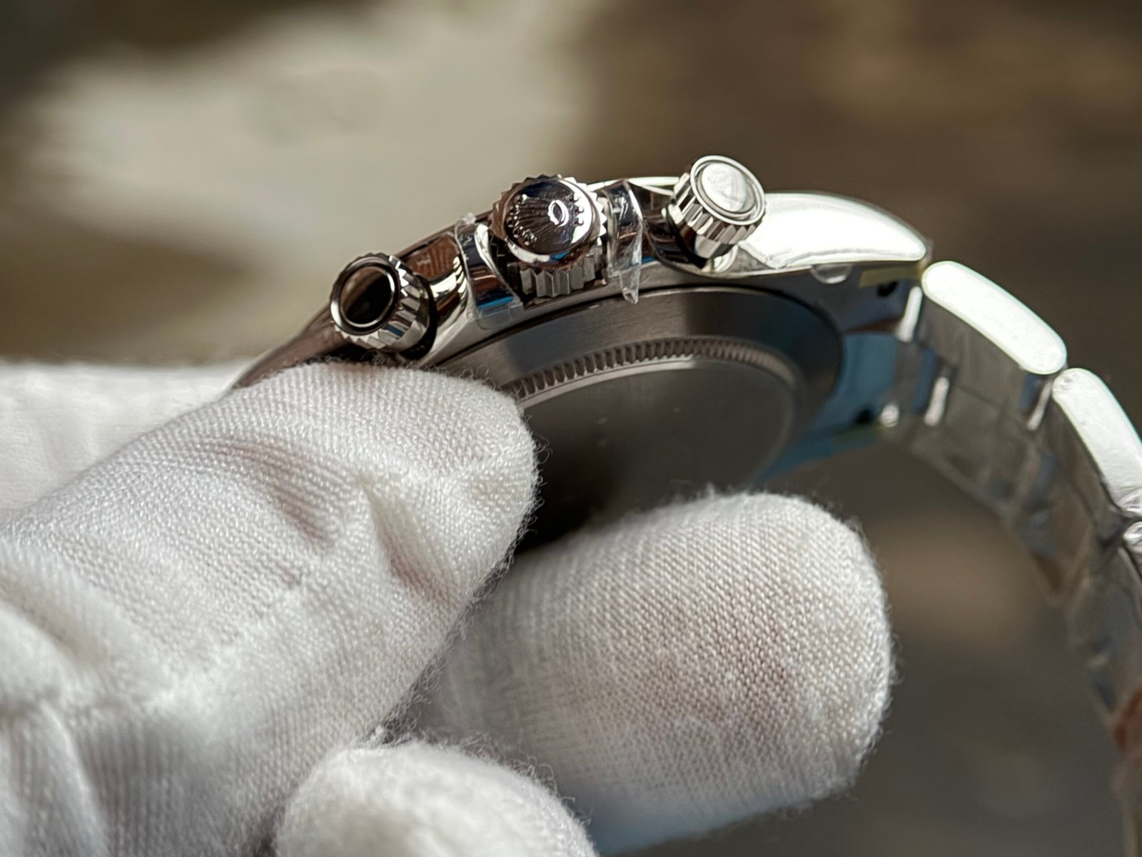 Daytona 116520 1:1 Best Edition 904L SS Case and Bracelet Black Dial VSF SA4130 - Image 9