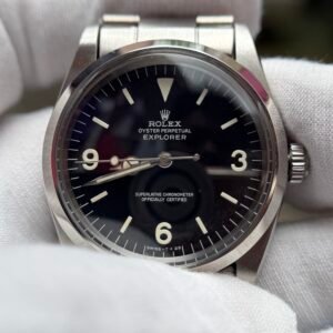 Rolex Explorer Ref 1016 “Fat Font” Matte black Dial