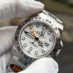 Explorer II 42mm 226570 QF 1:1 Best Edition Black Dial on 904L SS Bracelet DD3285