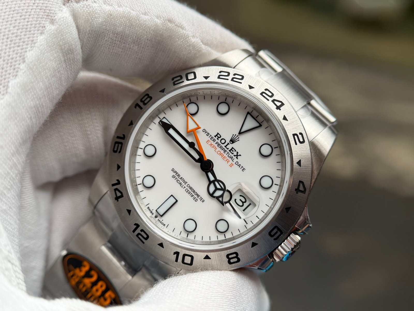 Explorer II 42mm 226570 QF 1:1 Best Edition Black Dial on 904L SS Bracelet DD3285 - Image 8