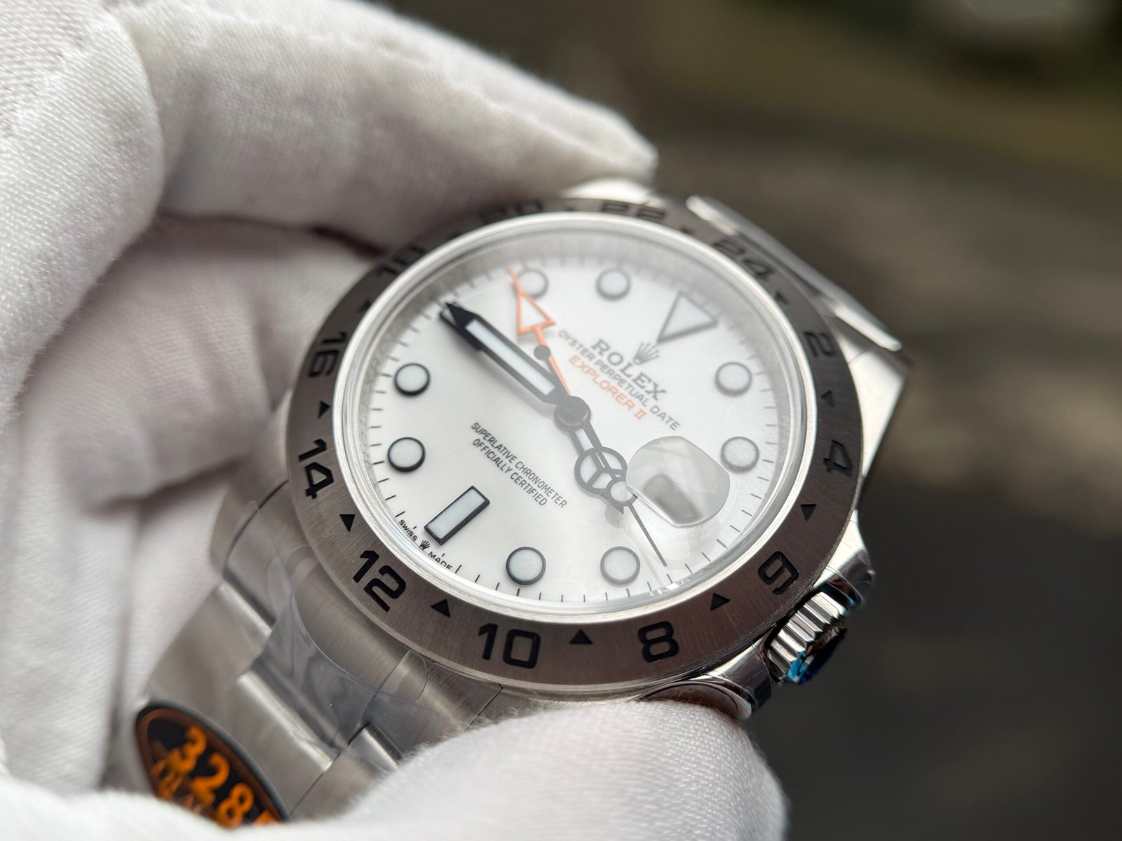 Explorer II 42mm 226570 QF 1:1 Best Edition Black Dial on 904L SS Bracelet DD3285 - Image 9