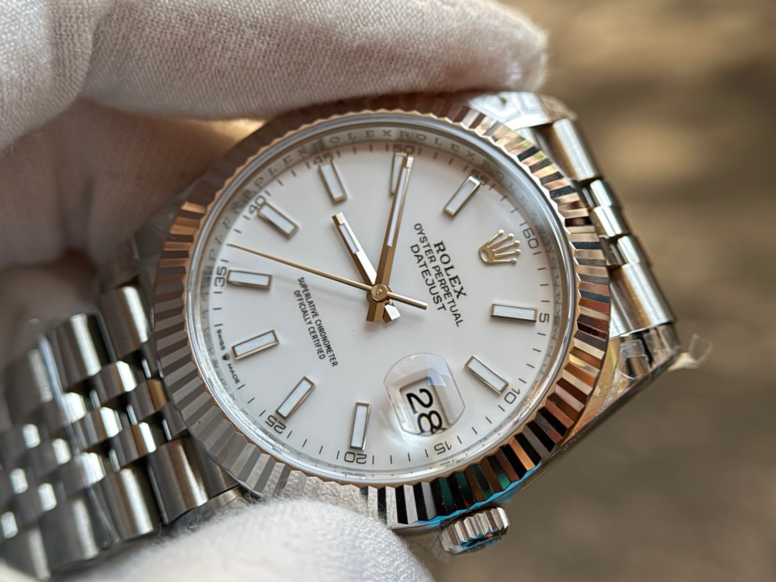 DateJust 126334 904L SS VS factory Best Edition White Dial on Jubilee Bracelet DD3235 - Image 5
