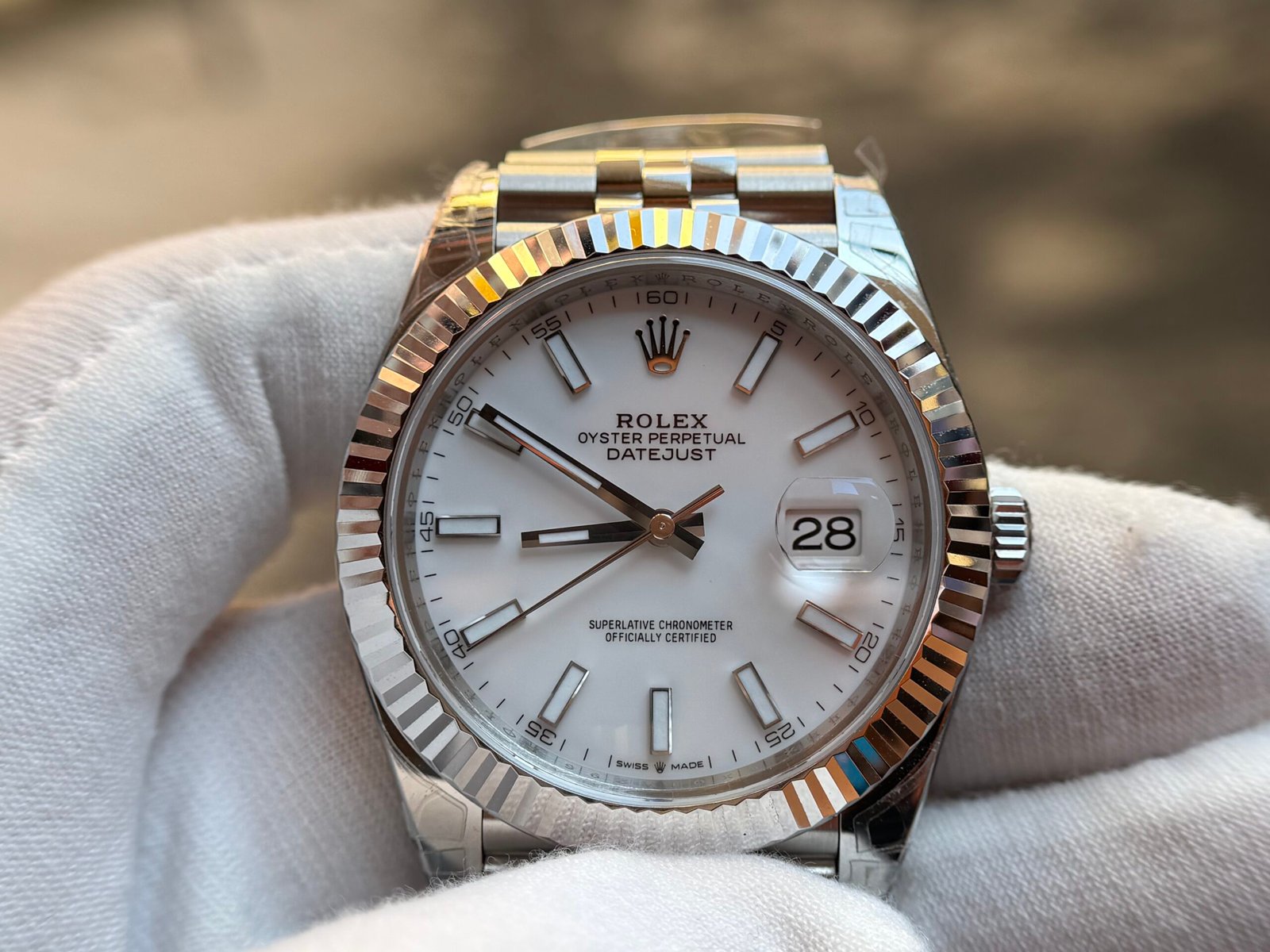 DateJust 126334 904L SS VS factory Best Edition White Dial on Jubilee Bracelet DD3235 - Image 6