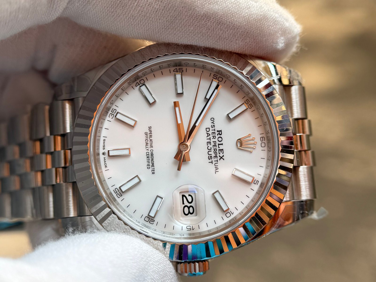 DateJust 126334 904L SS VS factory Best Edition White Dial on Jubilee Bracelet DD3235 - Image 8