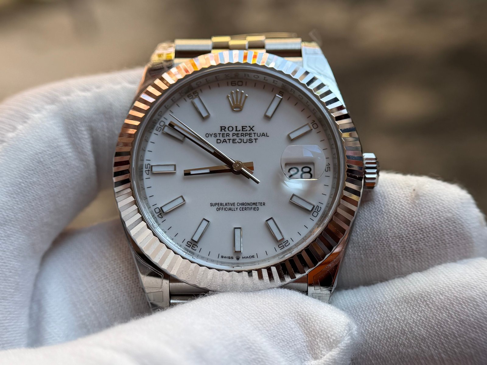 DateJust 126334 904L SS VS factory Best Edition White Dial on Jubilee Bracelet DD3235 - Image 10