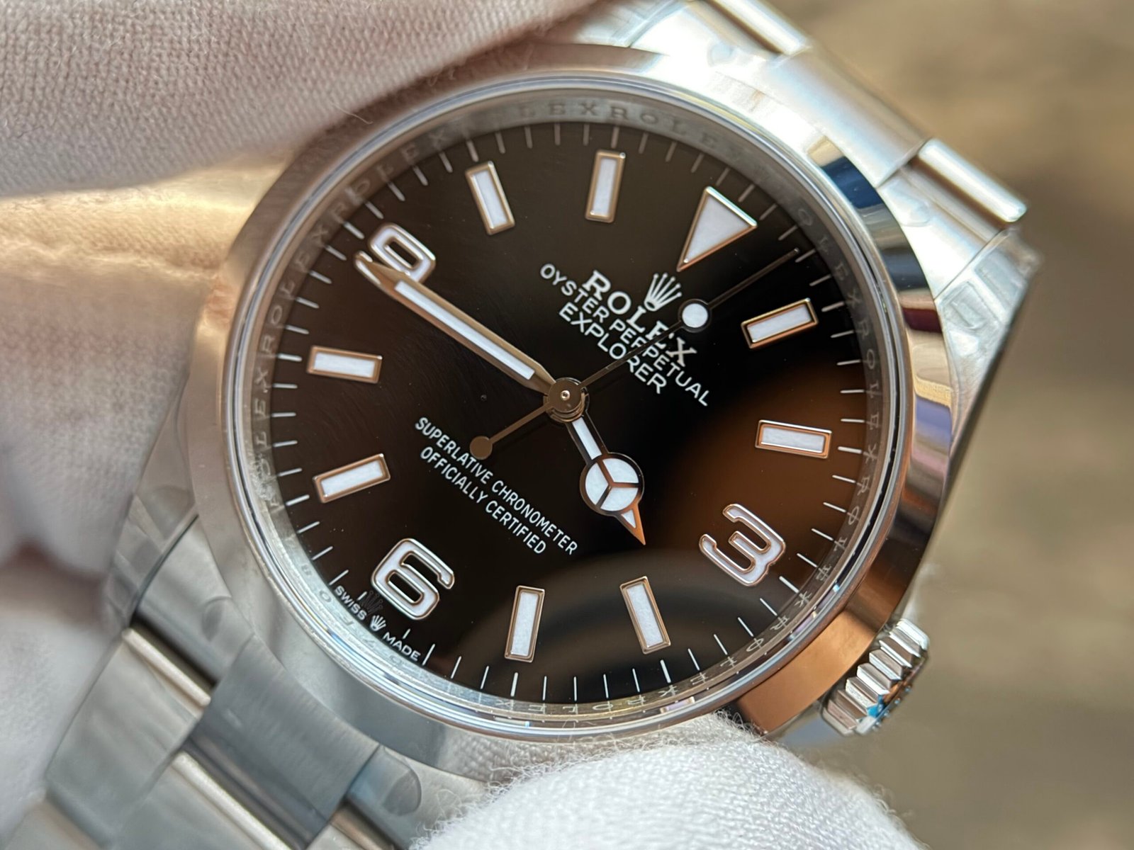Explorer I 124270 36mm SS/SS Black Dial VSF VS3230