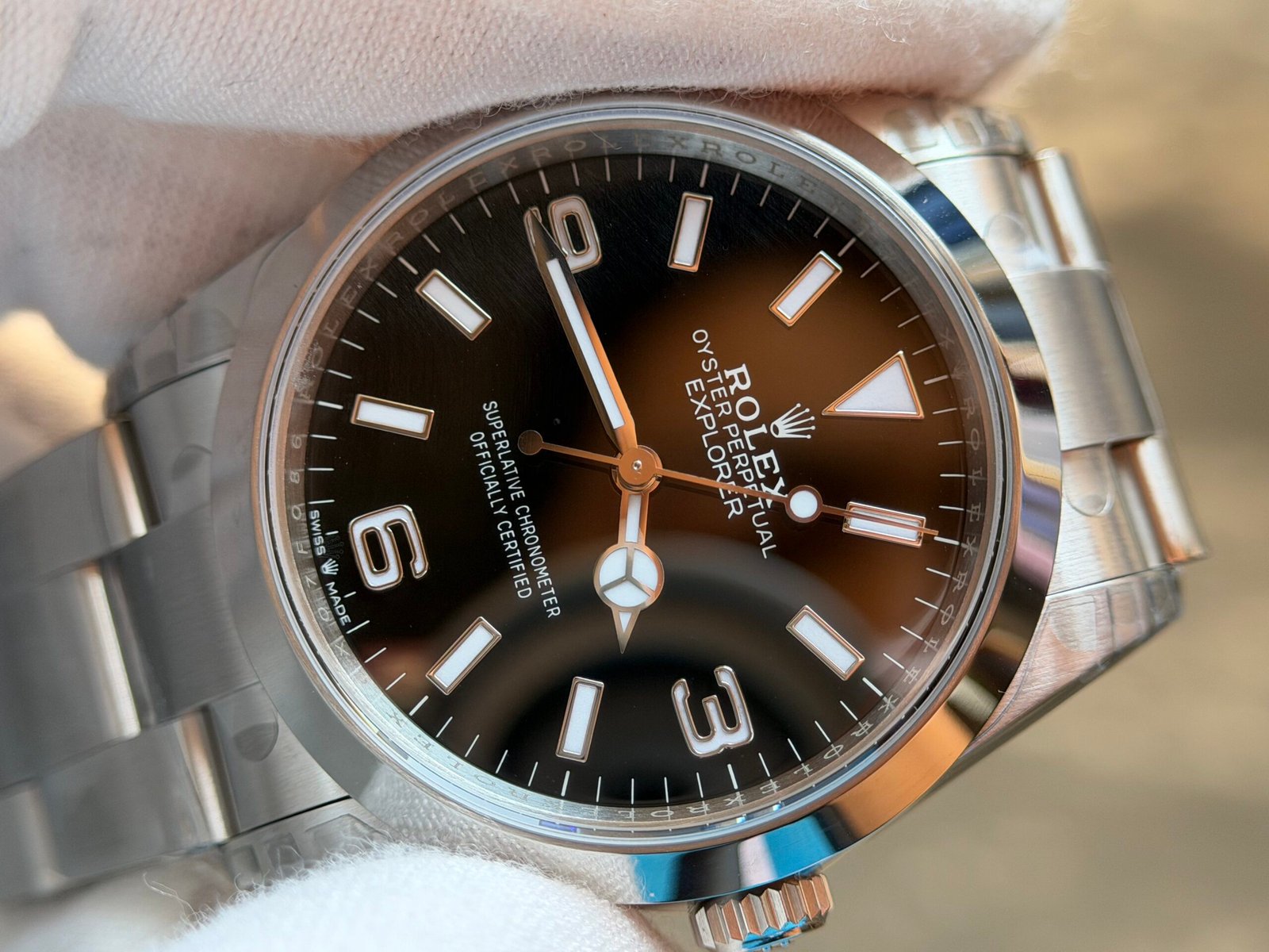 Explorer I 124270 36mm SS/SS Black Dial VSF VS3230 - Image 4