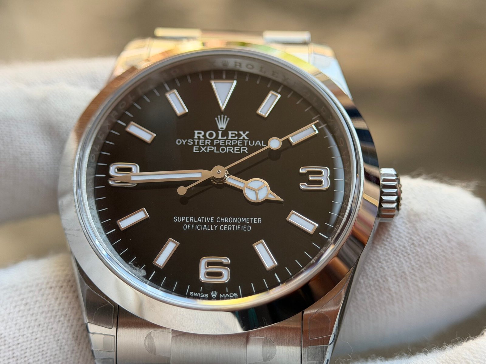 Explorer I 124270 36mm SS/SS Black Dial VSF VS3230 - Image 6