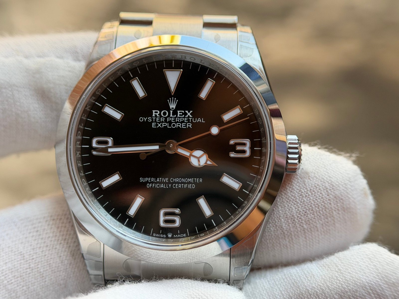 Explorer I 124270 36mm SS/SS Black Dial VSF VS3230 - Image 7