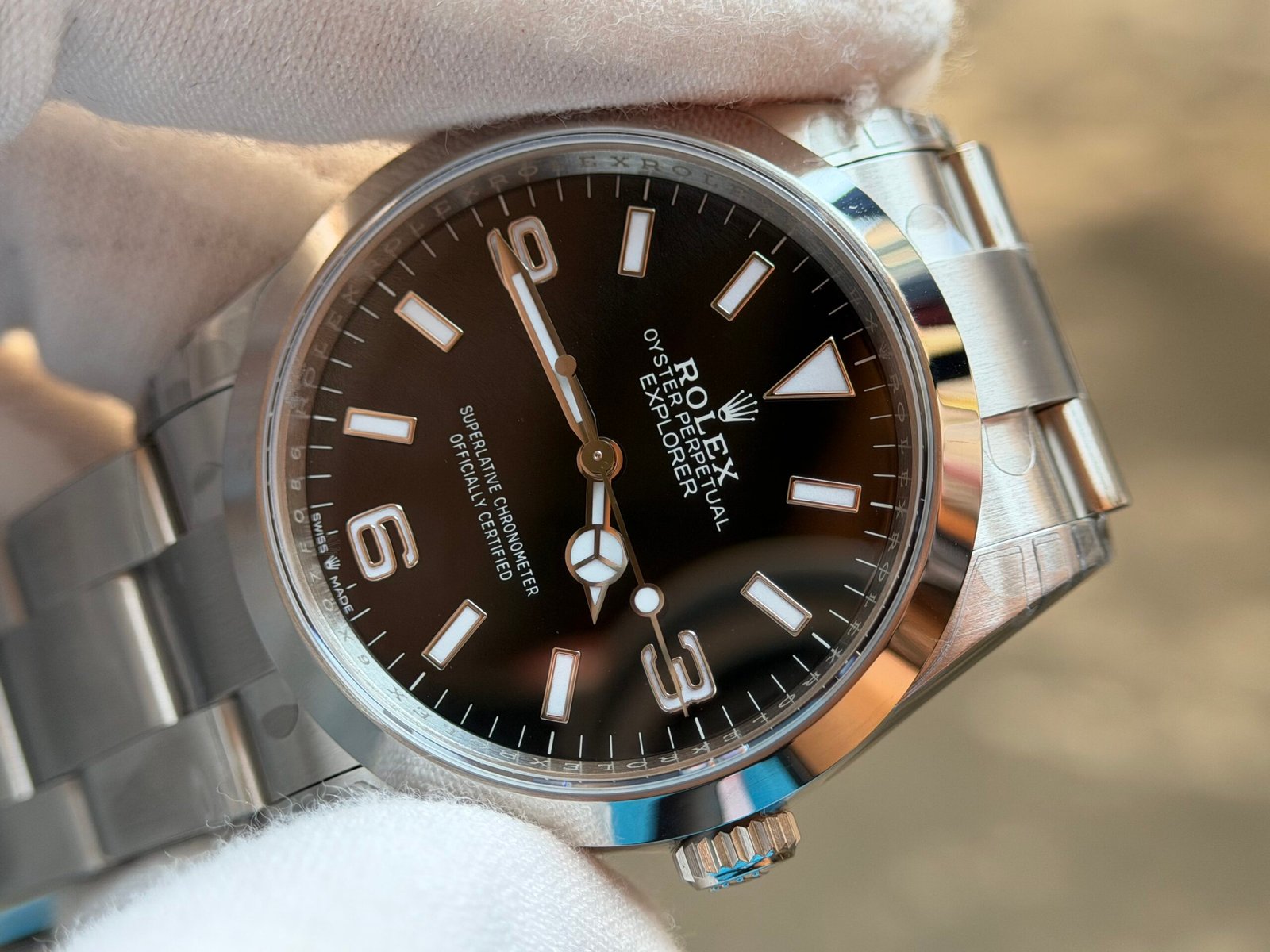 Explorer I 124270 36mm SS/SS Black Dial VSF VS3230 - Image 9