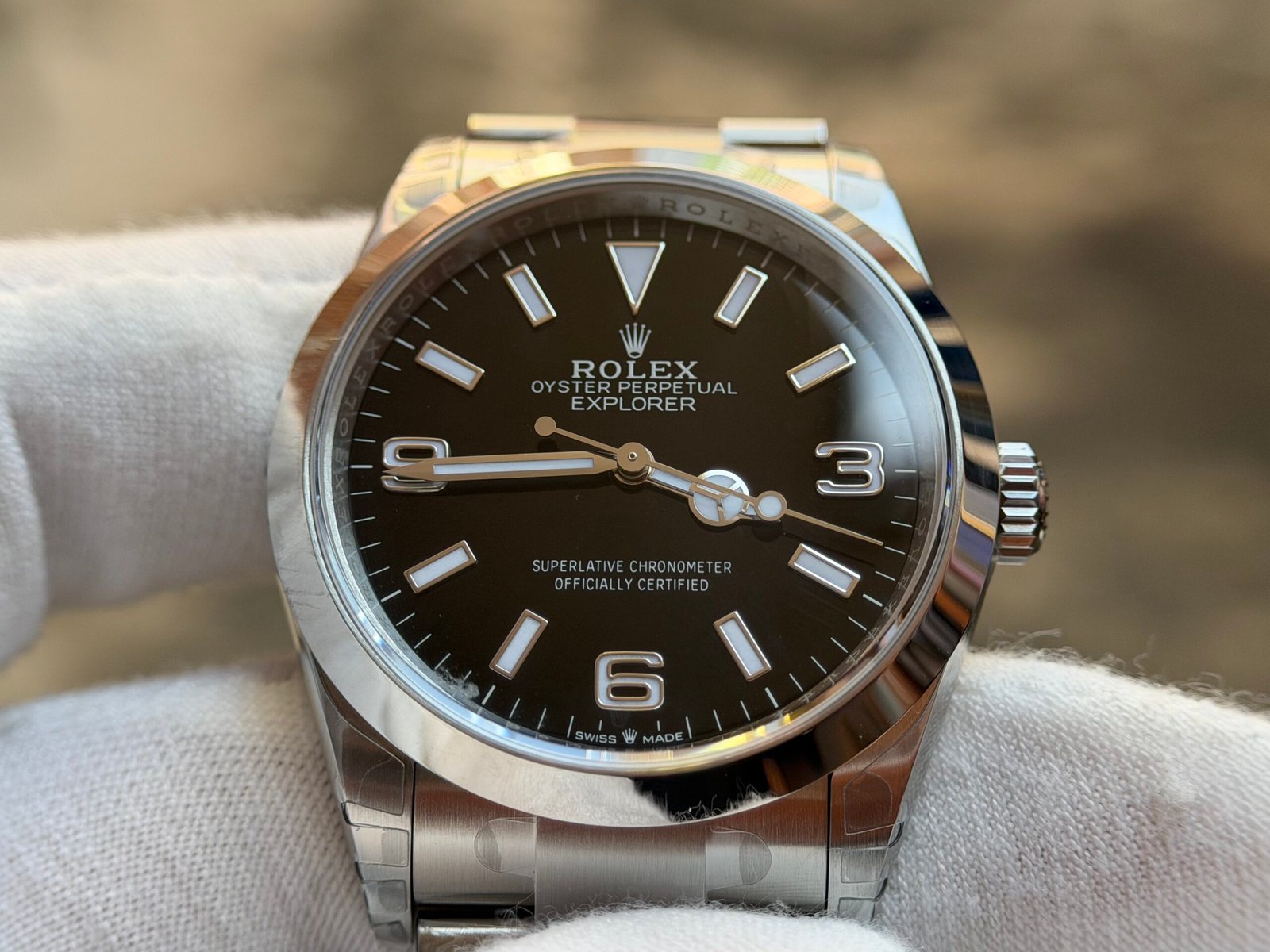 Explorer I 124270 36mm SS/SS Black Dial VSF VS3230 - Image 10