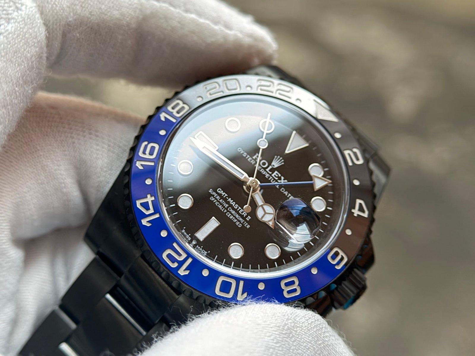 GMT-Master II 126710 BLNR Black/Blue Ceramic DLC DD3285 - Image 3