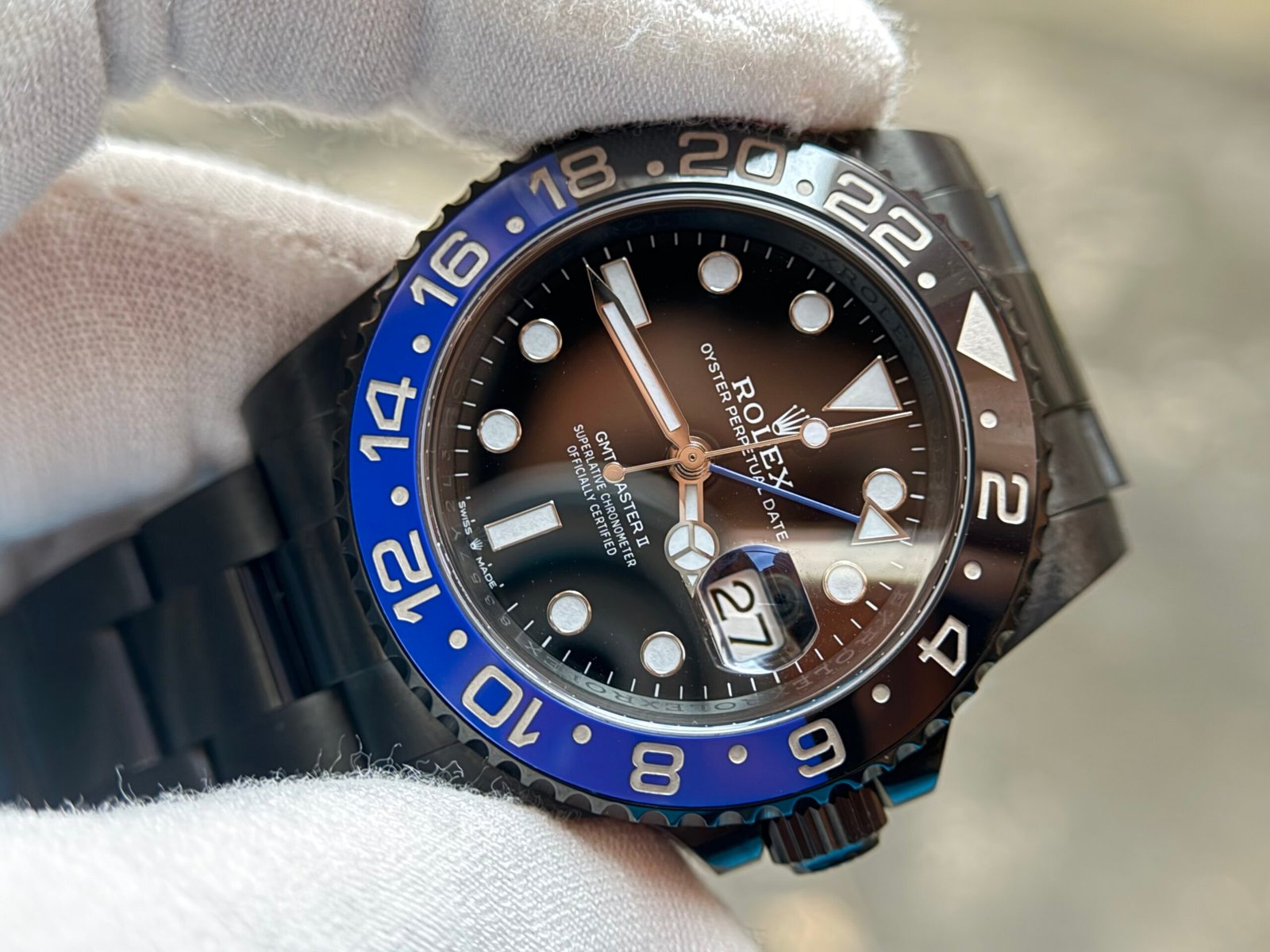 GMT-Master II 126710 BLNR Black/Blue Ceramic DLC DD3285