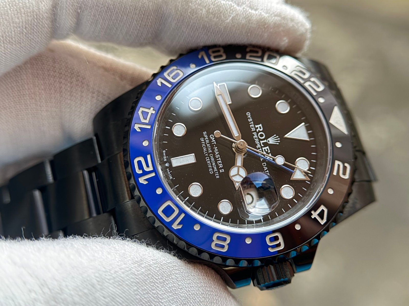 GMT-Master II 126710 BLNR Black/Blue Ceramic DLC DD3285 - Image 5